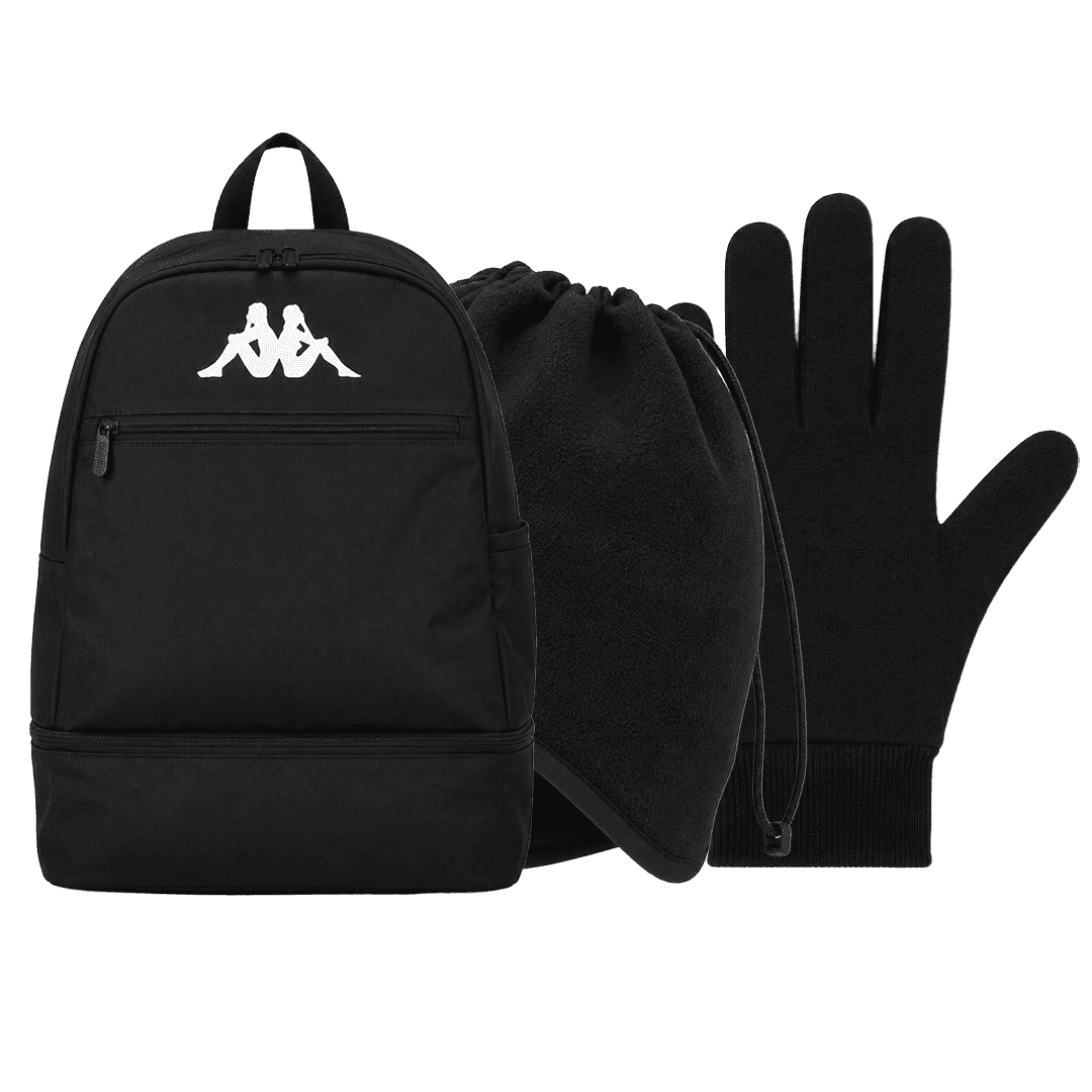 Sac, bonnet et gants du Vierzon Football Club