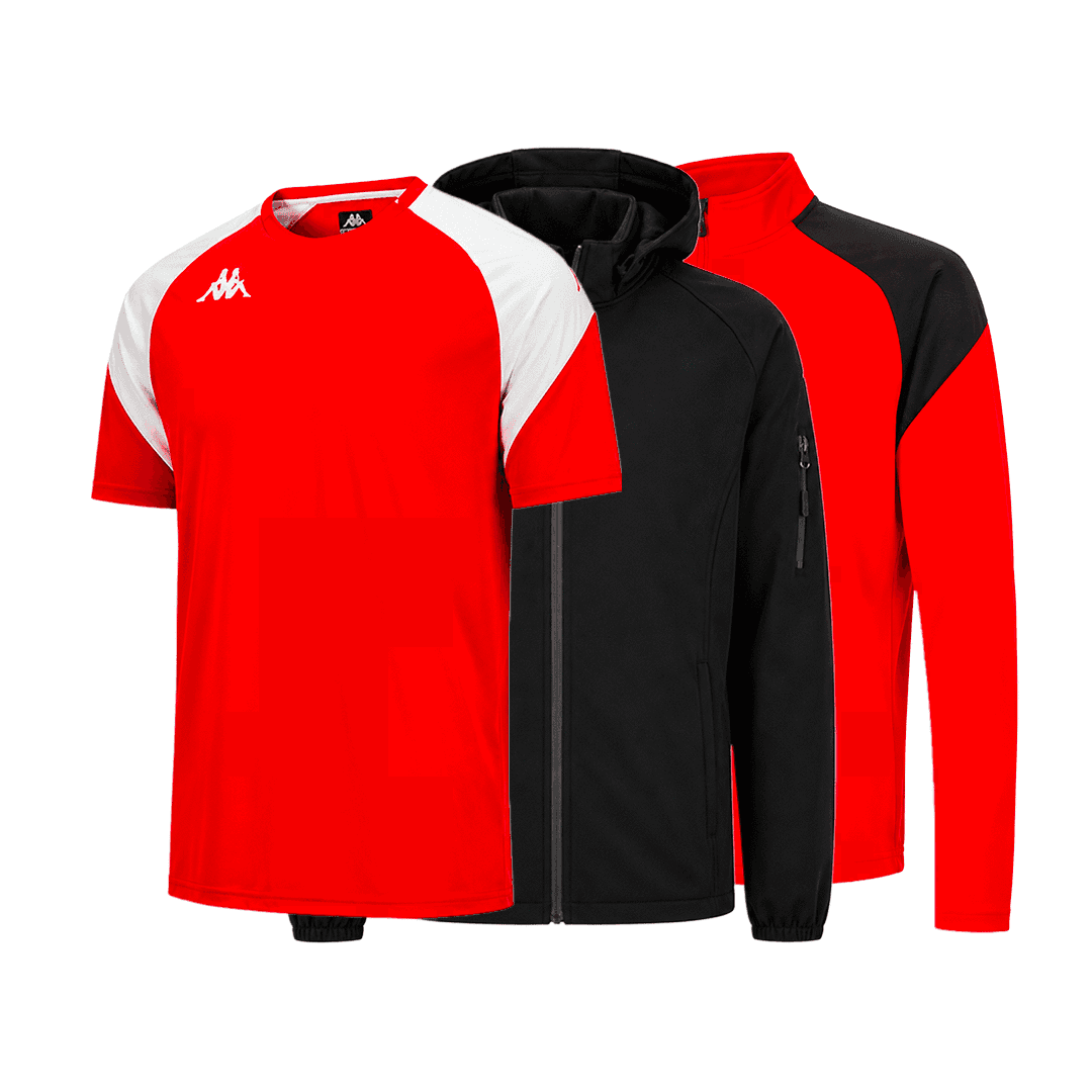 Maillots et vestes d'entraînement du Vierzon Football Club